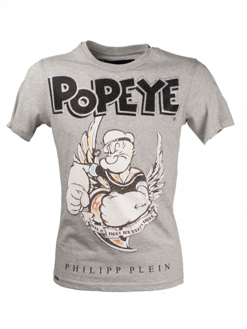 Vedrørende Institut Biskop Popeye T-Shirt Phillip Plein Summer 2015